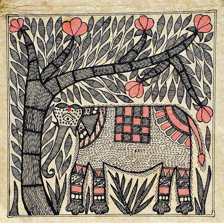 Amrish Jha-Traditional Art-Madhubani-4