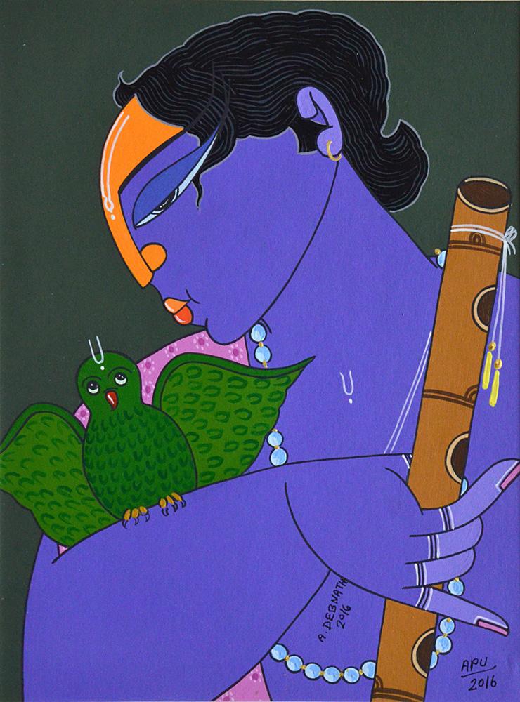 Apu Debnath-Contemporary Art-Figurative Art-1