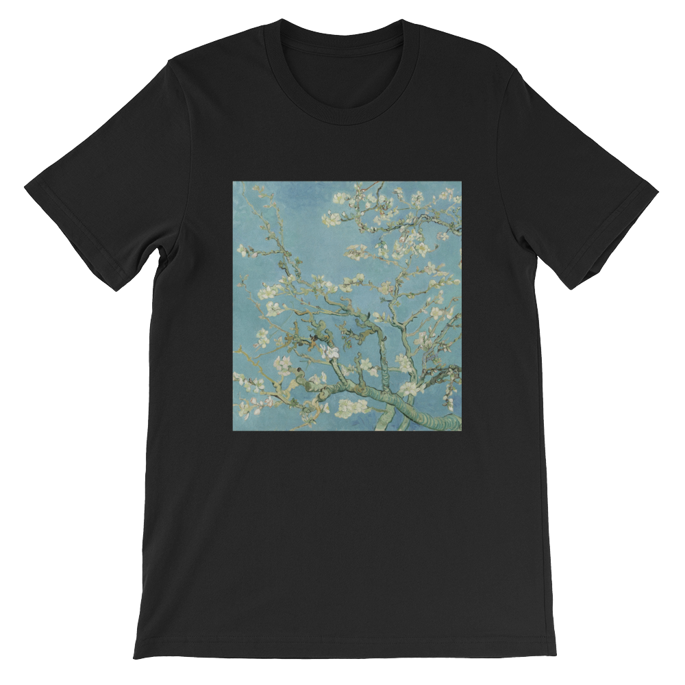 Almond-Blossoms-Cotton-Art-Tee-For-Men