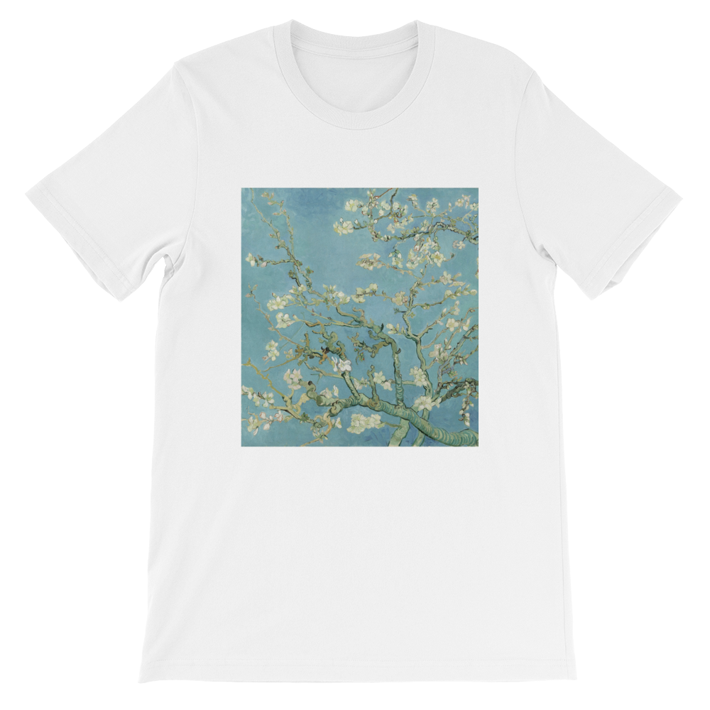 Almond-Blossoms-Cotton-Art-Tee-For-Men