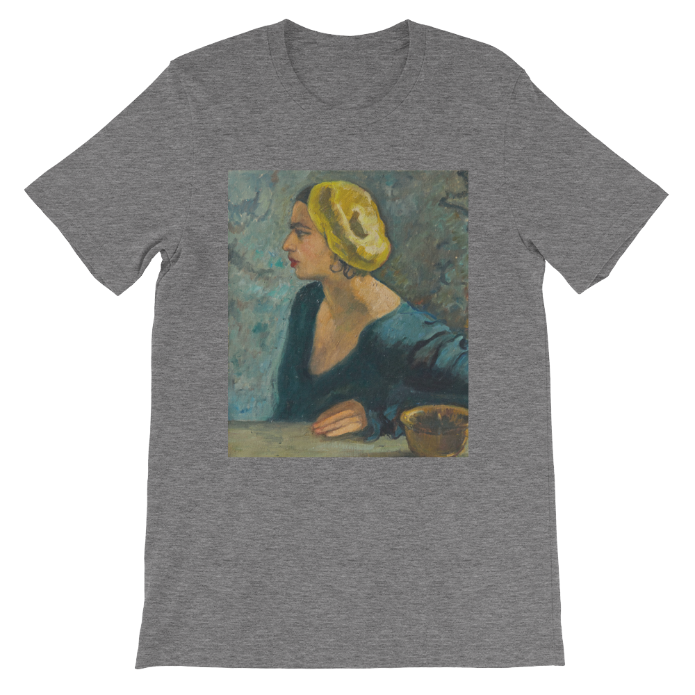 Amrita-Shergil-Self-Portrait-Cotton-Art-Tee-For-Men