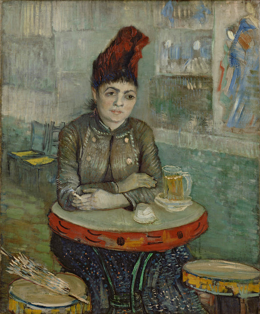 Agostina Sagatori Sitting in the Cafe du Tambourin, 1887