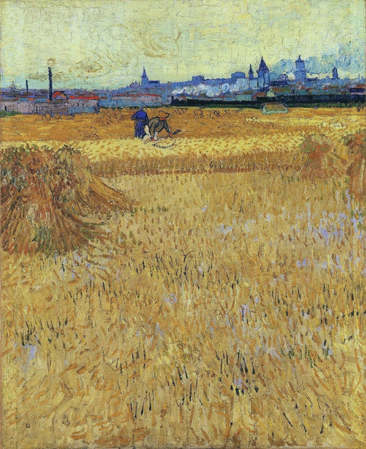 Arles - View from the Wheat Fields, 1888