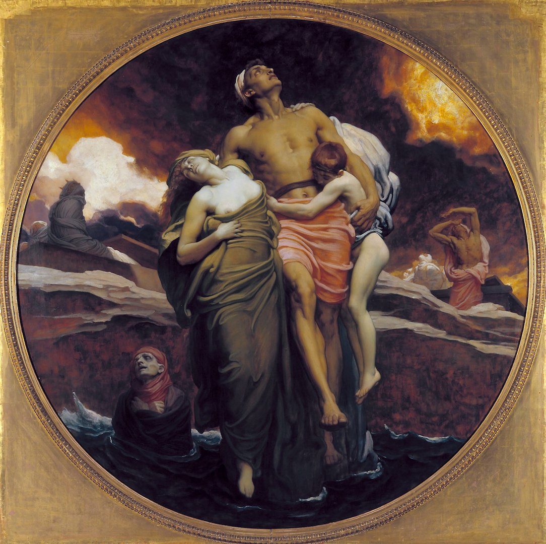Lord Leighton Frederic - And the Sea Gave Up the Dead Which Were in It, Tate Britain