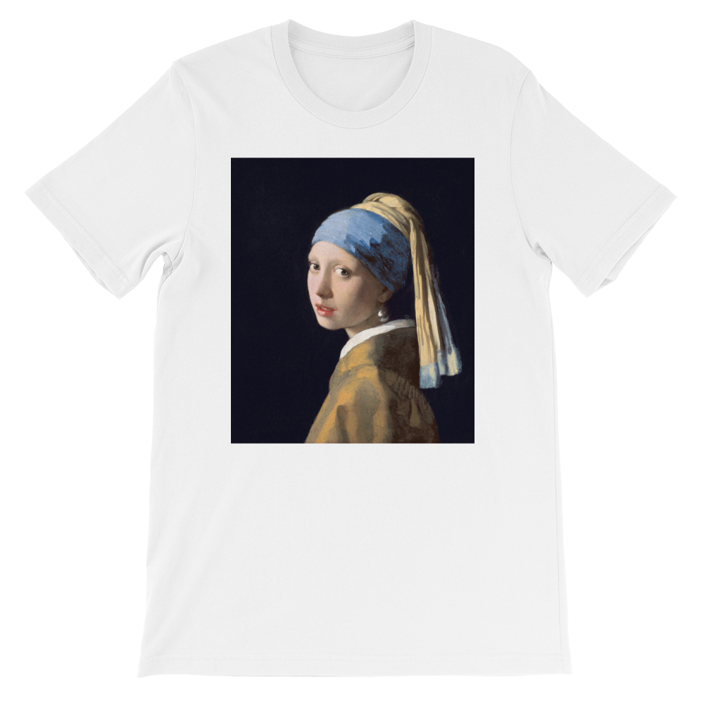 Girl-With-A-Pearl-Earring-Cotton-Art-Tee-For-Men