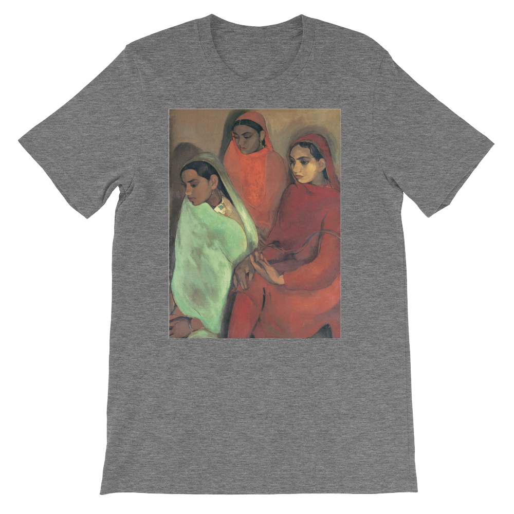 Three-Girls-Cotton-Art-Tee-For-Men