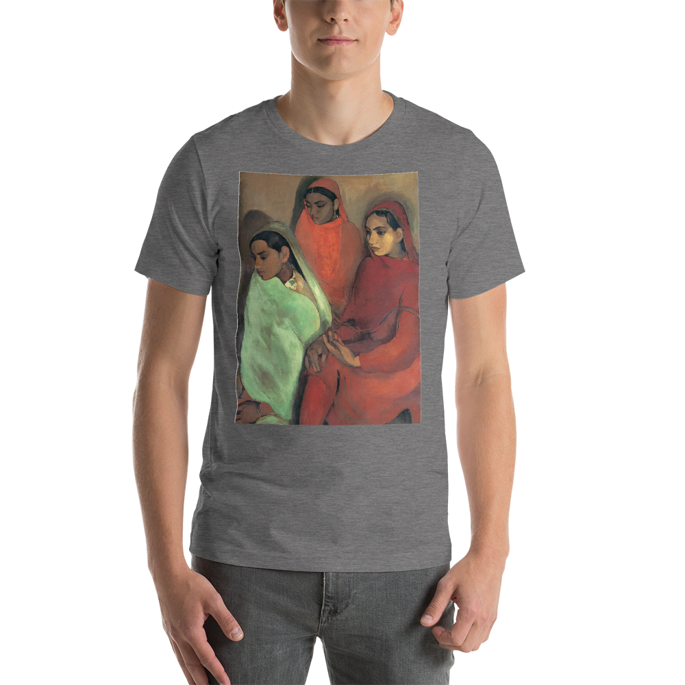 Three-Girls-Cotton-Art-Tee-For-Men