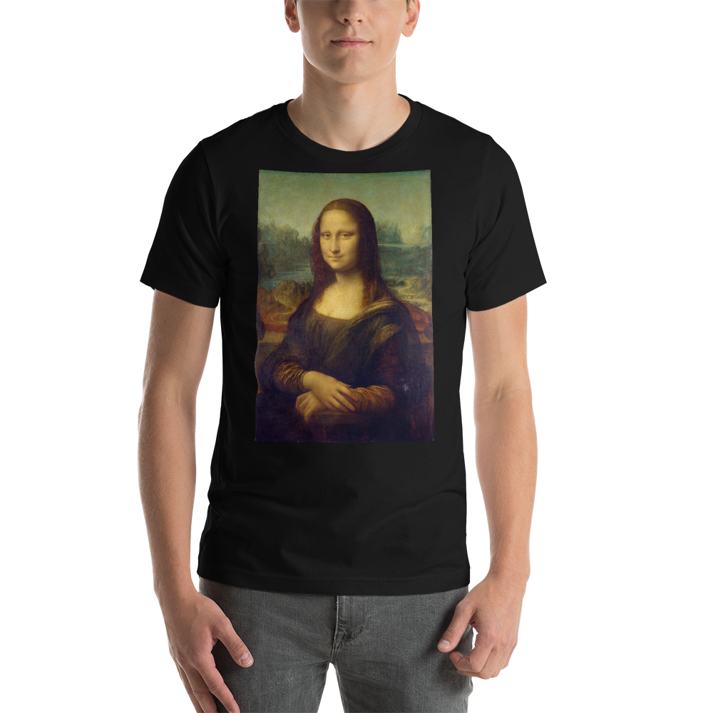 Monalisa-Cotton-Art-Tee-For-Men