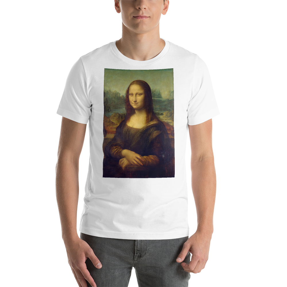 Monalisa-Cotton-Art-Tee-For-Men