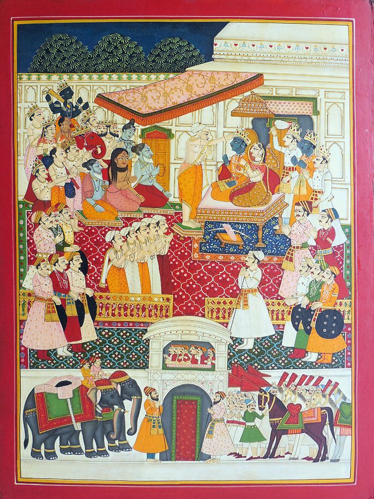 Local Artist-Traditional Art-Pahari Painting-1