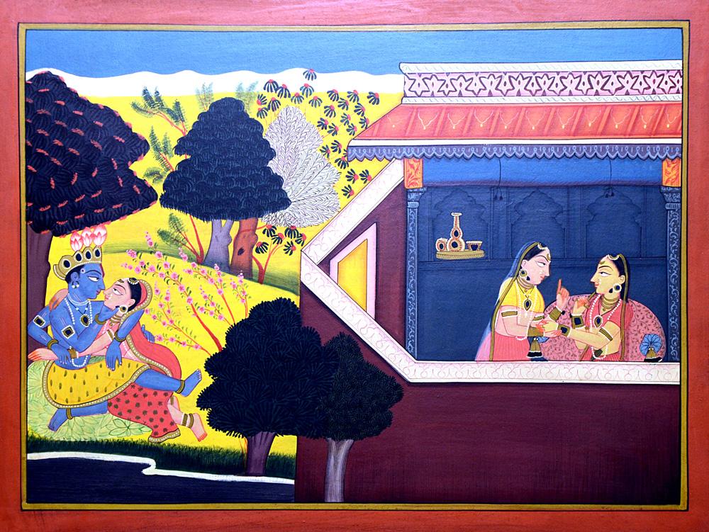 Local Artist-Traditional Art-Pahari Painting-2