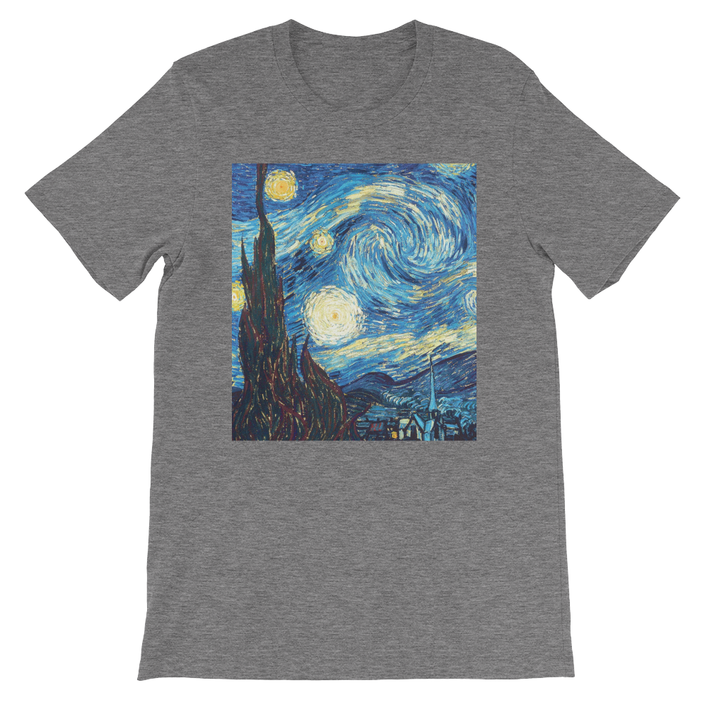 The-Starry-Night-Cotton-Art-Tee-For-Men