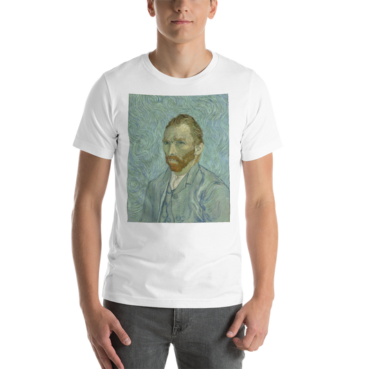 Van-Gogh-Self-Portrait-Cotton-Art-Tee-For-Men