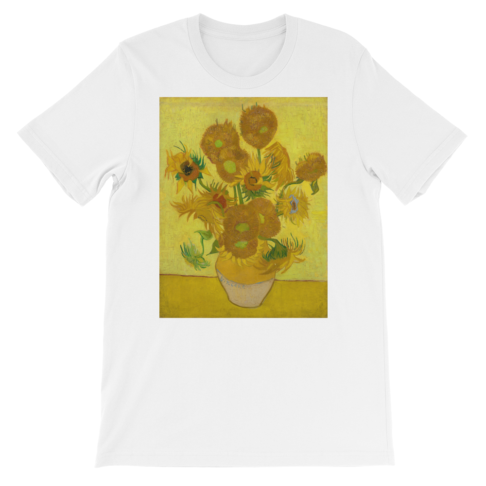 Sunflowers-Cotton-Art-Tee-For-Men