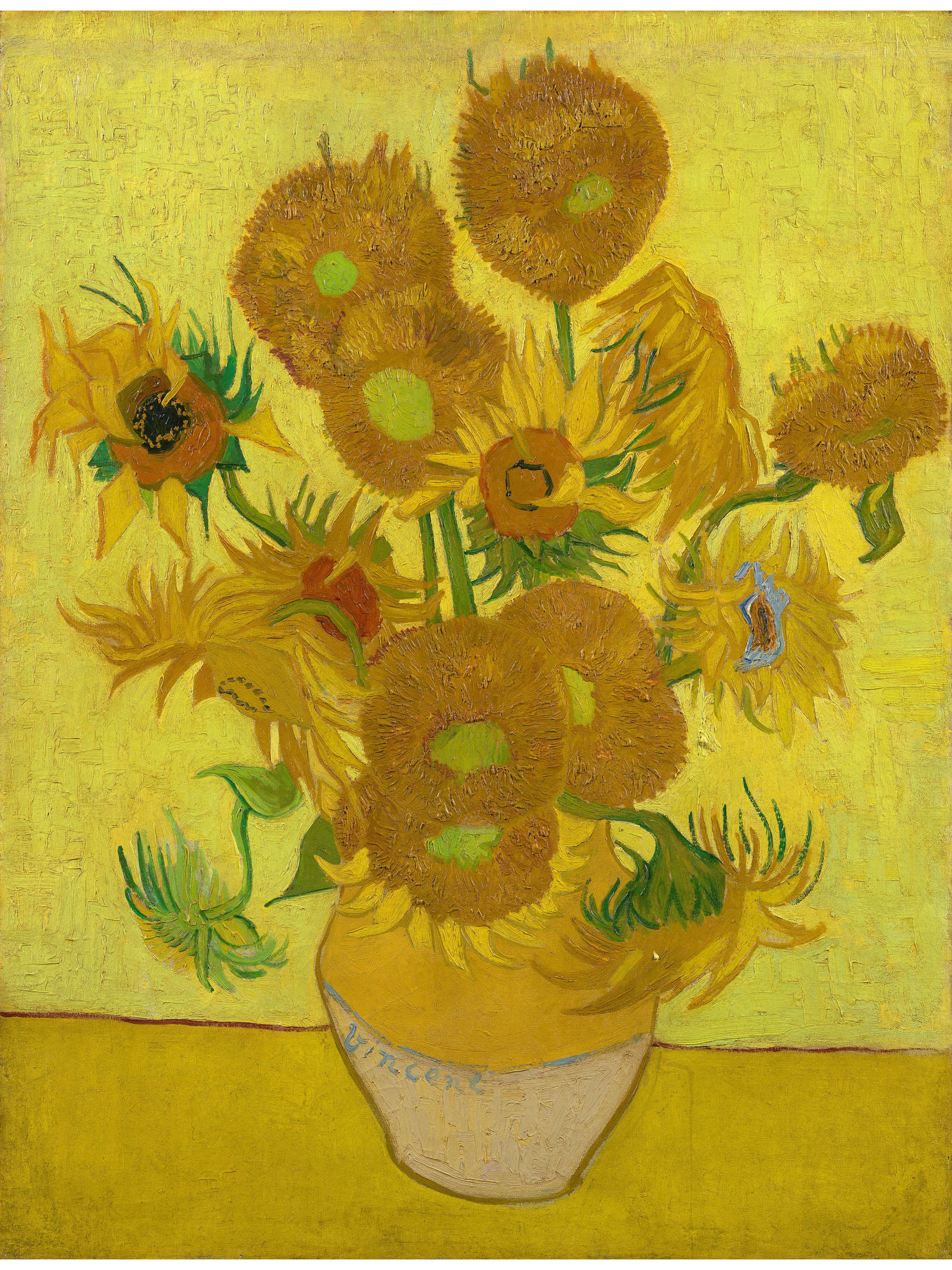 Sunflowers-Cotton-Art-Tee-For-Women