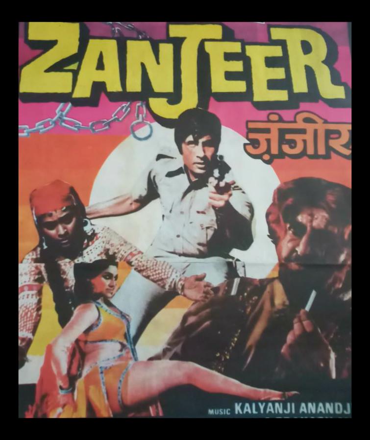 Zanjeer-Original-Framed-Poster